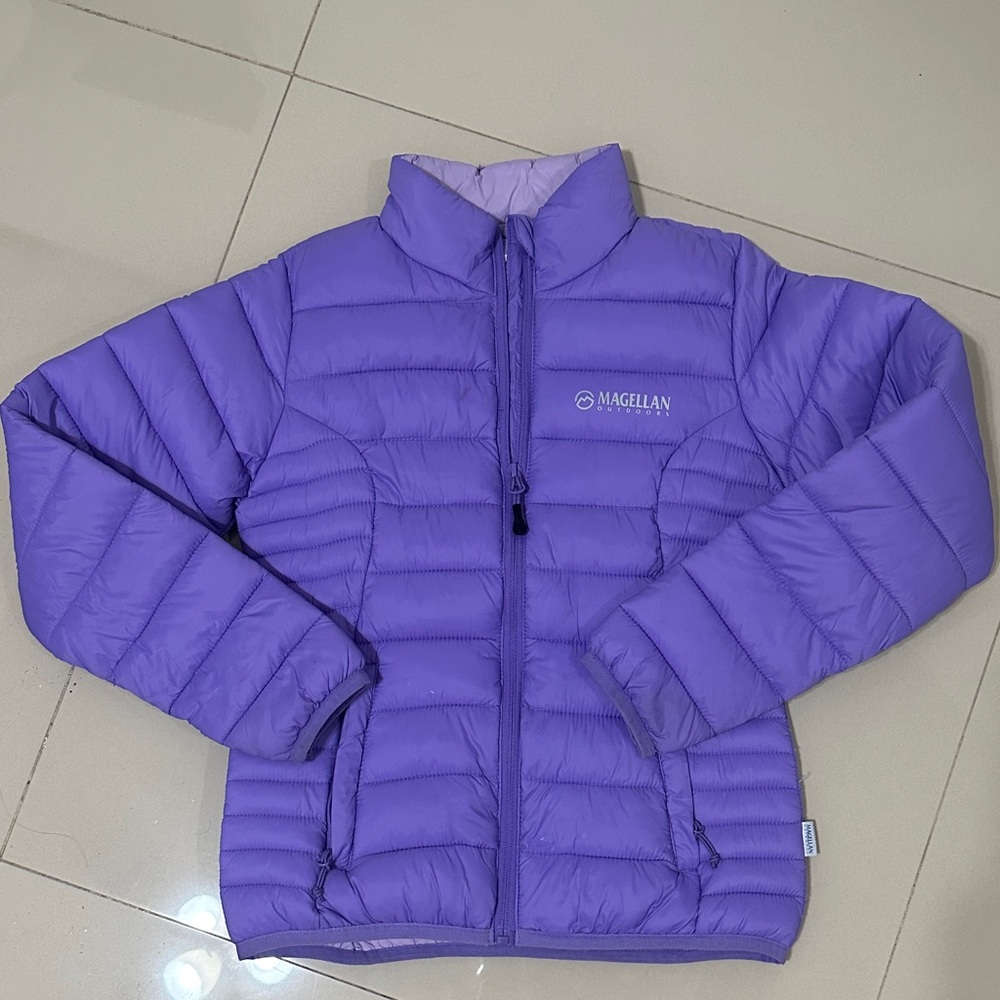 Magellan Outdoors Kids Lavender Puffer Coat